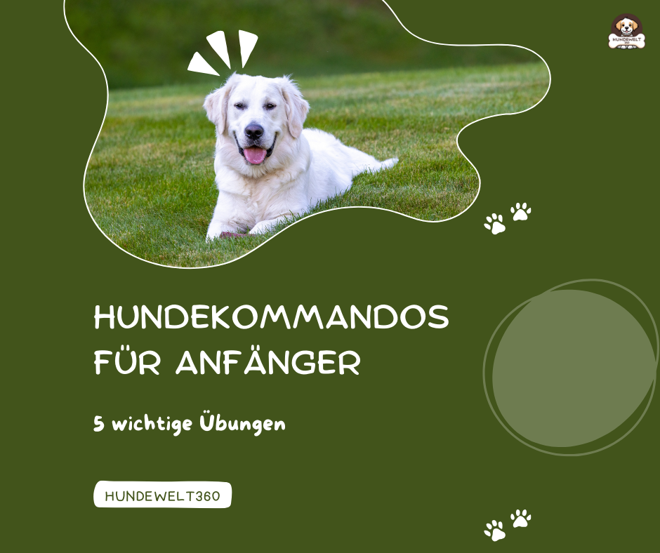 Du betrachtest gerade Hundekommandos für Anfänger: 5 wichtige Übungen