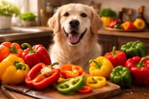 Mehr über den Artikel erfahren Dürfen Hunde Paprika essen?