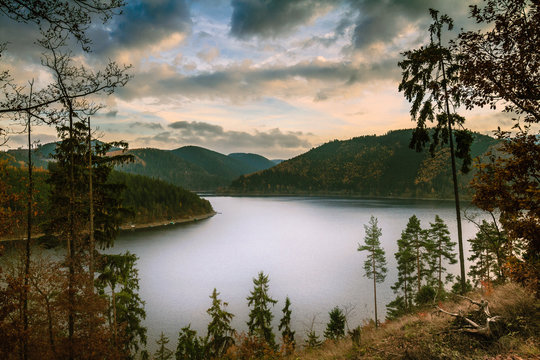 Thüringen Stausee Hohenfelden